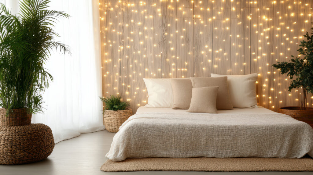 lights in bedroom